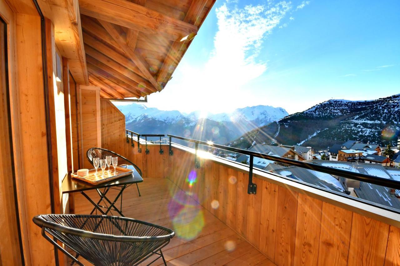 Beautiful Duplex Alpe D'Huez 아파트 외부 사진